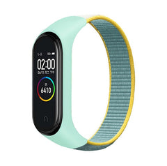 Bracelet for mi band 5 6 Strap Nylon Sport loop watch Belt pulsera correa Miband strap Wristband for xiaomi Mi band 4 3 Bracelet