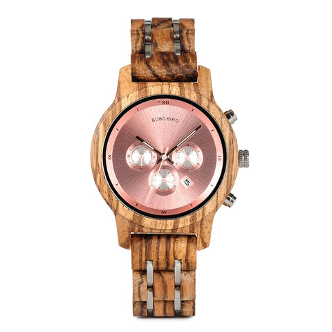 Man Watch Luxury Men's Men Watches For Men Quartz Wristwatches Luminous Wood  Male Watch Chronograph Orologio Uomo Timepieces