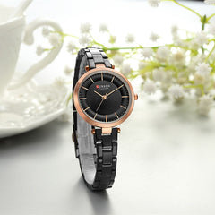 CURREN Classic Simple Women's Wristwatches Quartz Stainless Steel Watches Female Small and Elegant Ladies Clock