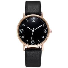 New Women Luxury Quartz Alloy Watch Ladies Fashion Stainless Steel Dial Casual Bracele Watch Leather Wristwatch Zegarek Damski