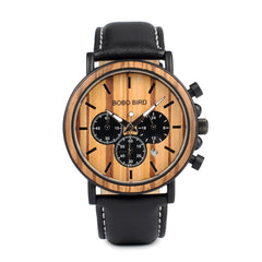 Man Watch Luxury Men's Men Watches For Men Quartz Wristwatches Luminous Wood  Male Watch Chronograph Orologio Uomo Timepieces