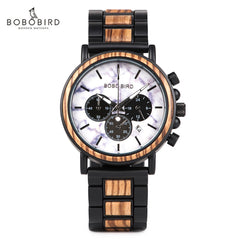 Man Watch Luxury Men's Men Watches For Men Quartz Wristwatches Luminous Wood  Male Watch Chronograph Orologio Uomo Timepieces