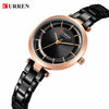 CURREN Classic Simple Women's Wristwatches Quartz Stainless Steel Watches Female Small and Elegant Ladies Clock